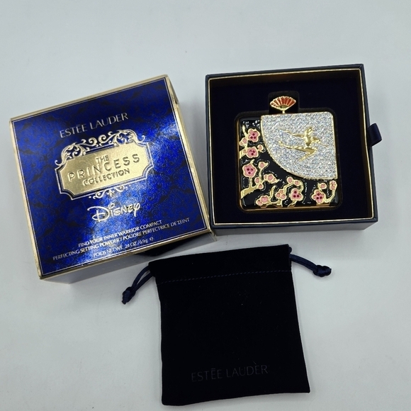 Estee Lauder Disney Mulan Find Your Inner Warrior Setting Powder Compact - Picture 2 of 8